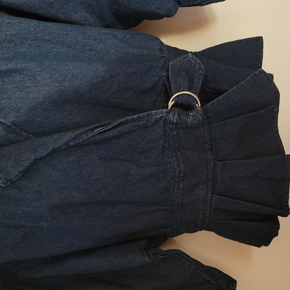 VINTAGE  BLONDIE AND ME RIGID DENIM JACKET - Picture 15 of 15